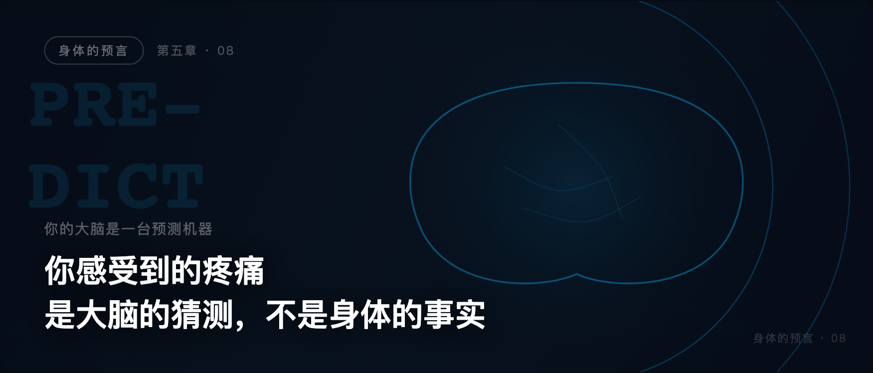 身体的预言 · 08 · 你的大脑是一台预测机器