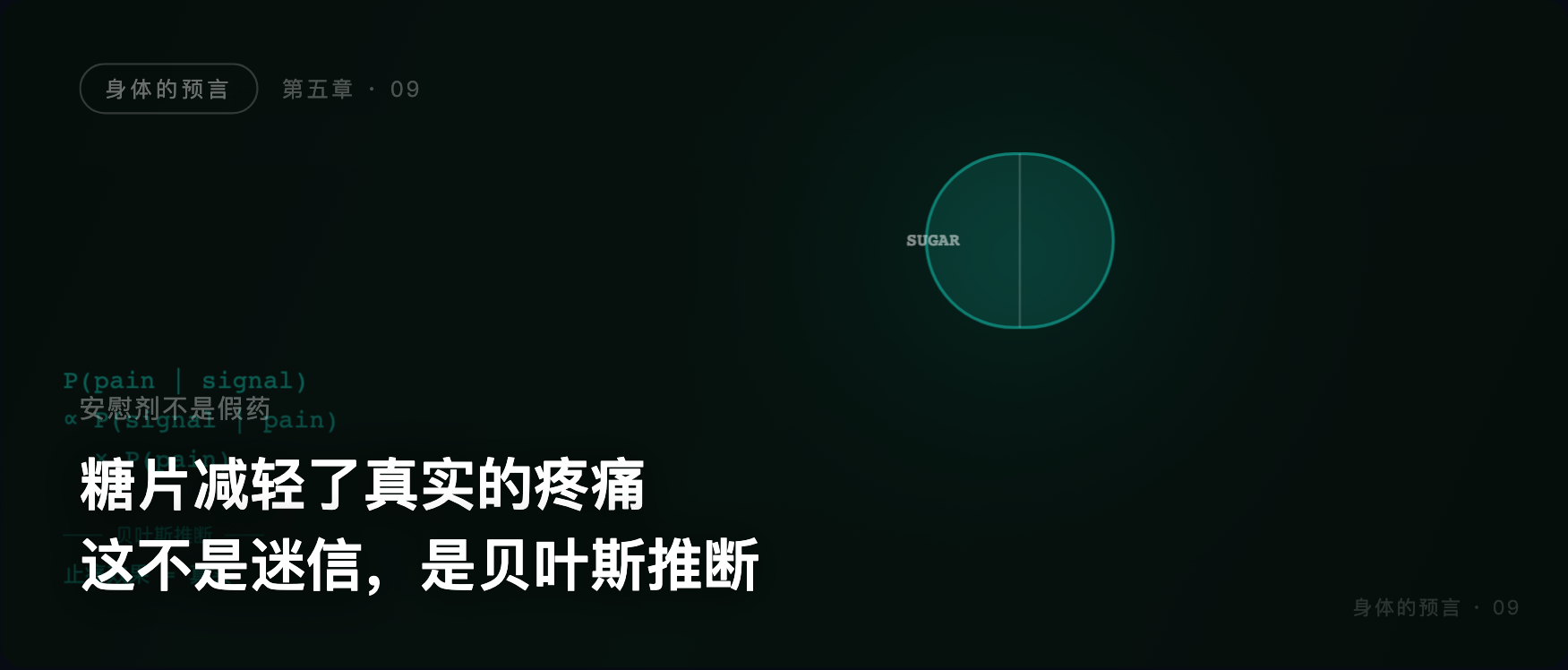 身体的预言 · 09 · 安慰剂不是假药
